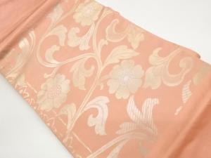 花唐草模様織出し名古屋帯